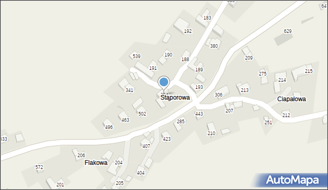 Toporzysko, Toporzysko, 234, mapa Toporzysko