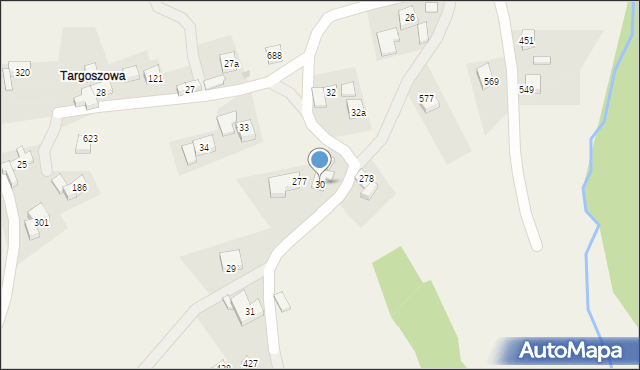 Toporzysko, Toporzysko, 30, mapa Toporzysko