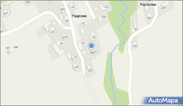 Toporzysko, Toporzysko, 315, mapa Toporzysko