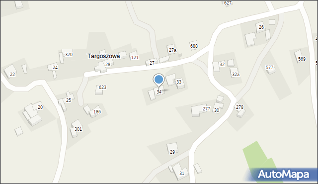 Toporzysko, Toporzysko, 34, mapa Toporzysko