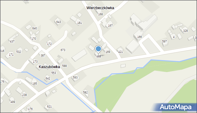 Toporzysko, Toporzysko, 448, mapa Toporzysko