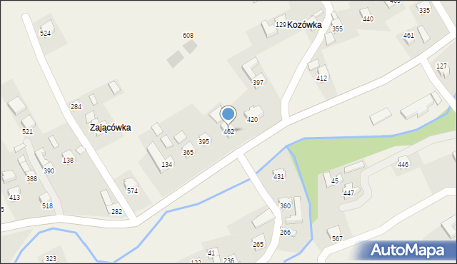 Toporzysko, Toporzysko, 462, mapa Toporzysko