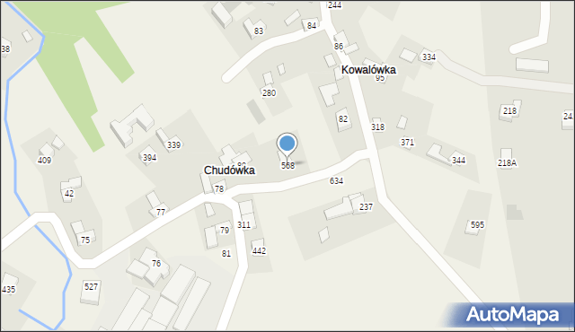 Toporzysko, Toporzysko, 568, mapa Toporzysko