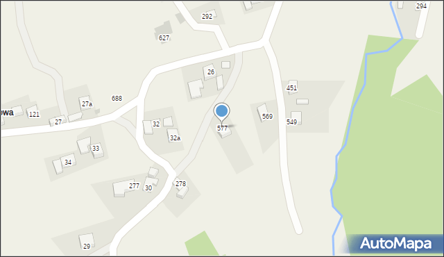 Toporzysko, Toporzysko, 577, mapa Toporzysko