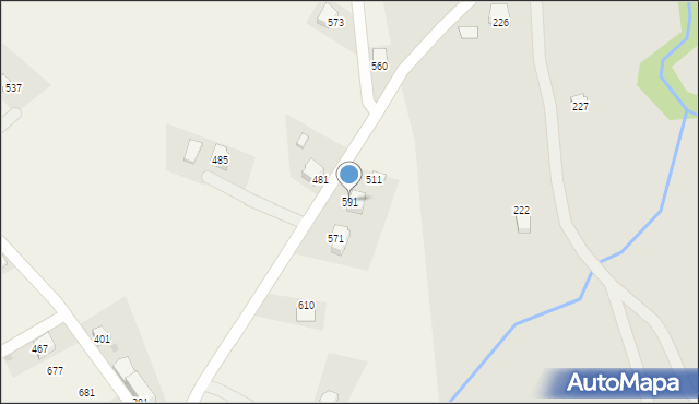 Toporzysko, Toporzysko, 591, mapa Toporzysko