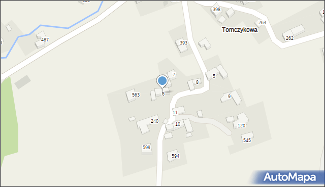 Toporzysko, Toporzysko, 6, mapa Toporzysko