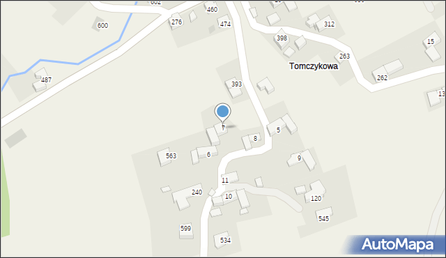 Toporzysko, Toporzysko, 7, mapa Toporzysko