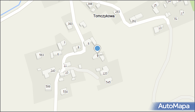 Toporzysko, Toporzysko, 9, mapa Toporzysko