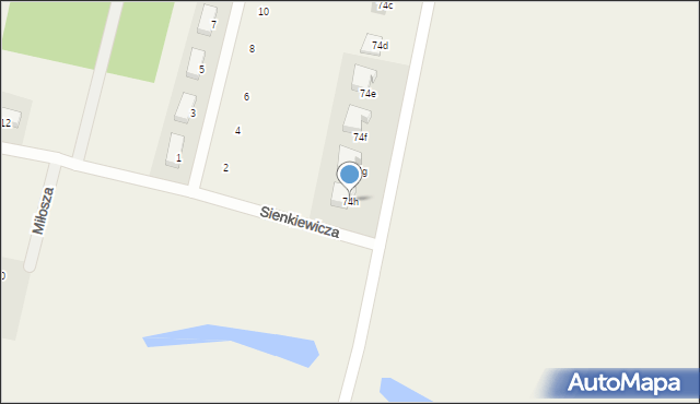 Toporzysko, Toporzysko, 74h, mapa Toporzysko