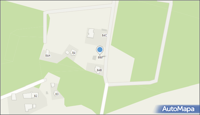 Toporzysko, Toporzysko, 84d, mapa Toporzysko