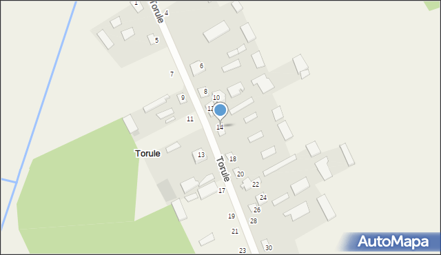 Torule, Torule, 14, mapa Torule