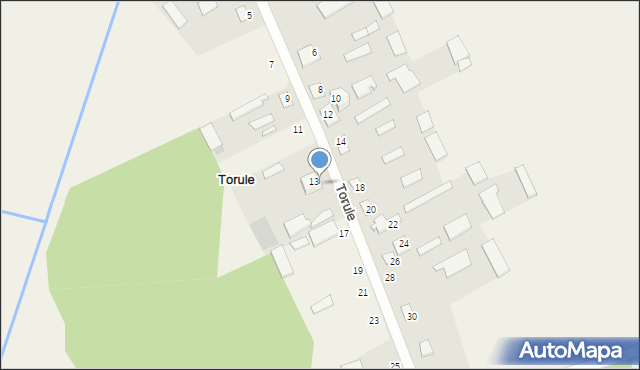 Torule, Torule, 15, mapa Torule