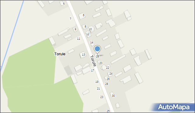 Torule, Torule, 18, mapa Torule