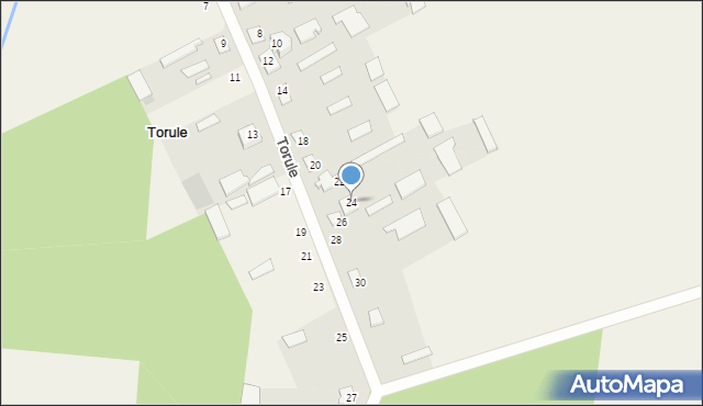 Torule, Torule, 24, mapa Torule