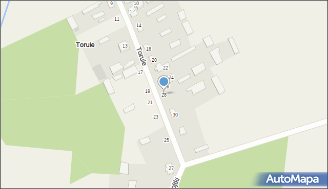 Torule, Torule, 28, mapa Torule