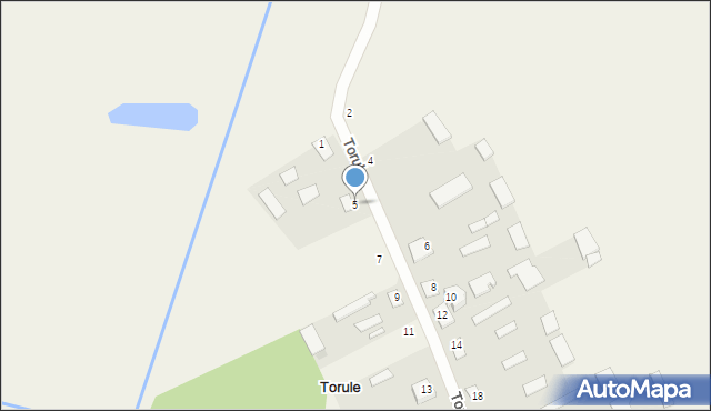 Torule, Torule, 5, mapa Torule