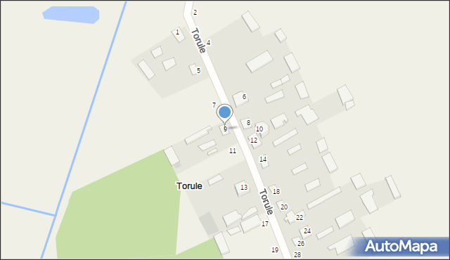 Torule, Torule, 9, mapa Torule