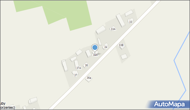 Torzeniec, Torzeniec, 34A, mapa Torzeniec