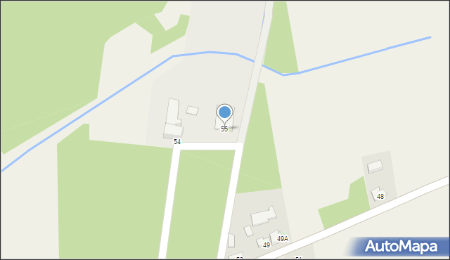 Torzeniec, Torzeniec, 55, mapa Torzeniec