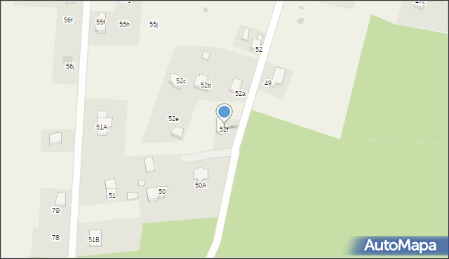 Toszowice, Toszowice, 52f, mapa Toszowice