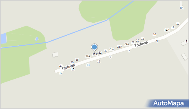 Zwoleń, Torfowa, 32A, mapa Zwoleń