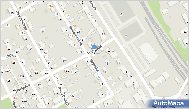 Aleksandrów Kujawski, Traugutta Romualda, gen., 5, mapa Aleksandrów Kujawski