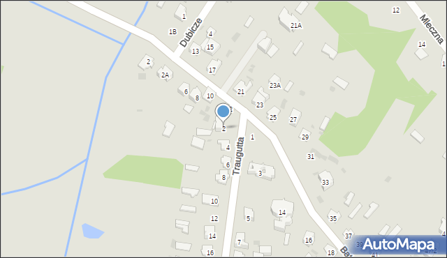 Bielsk Podlaski, Traugutta Romualda, gen., 2, mapa Bielsk Podlaski