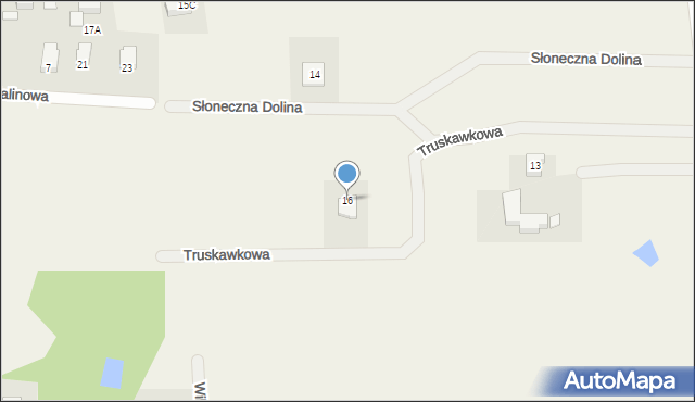 Bojano, Truskawkowa, 16, mapa Bojano