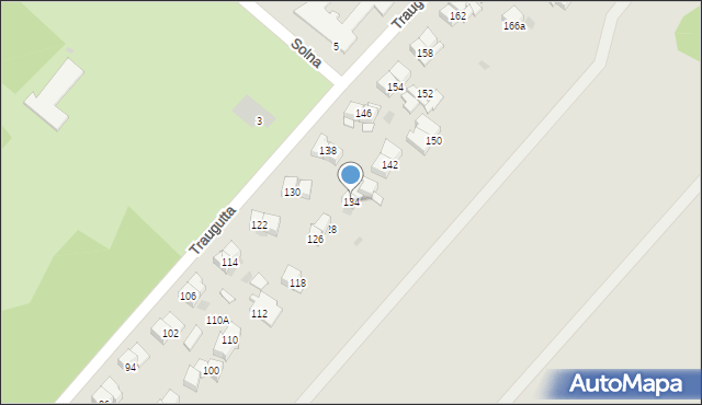 Ciechocinek, Traugutta Romualda, gen., 134, mapa Ciechocinek