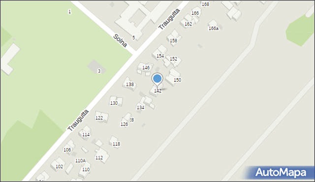 Ciechocinek, Traugutta Romualda, gen., 142, mapa Ciechocinek