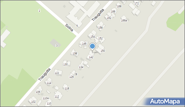 Ciechocinek, Traugutta Romualda, gen., 144, mapa Ciechocinek