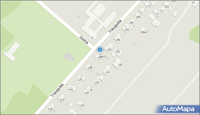 Ciechocinek, Traugutta Romualda, gen., 146, mapa Ciechocinek