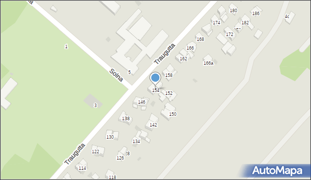 Ciechocinek, Traugutta Romualda, gen., 154, mapa Ciechocinek