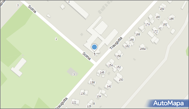 Ciechocinek, Traugutta Romualda, gen., 5, mapa Ciechocinek