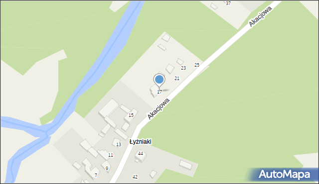 Danków, Troniny, 4a, mapa Danków