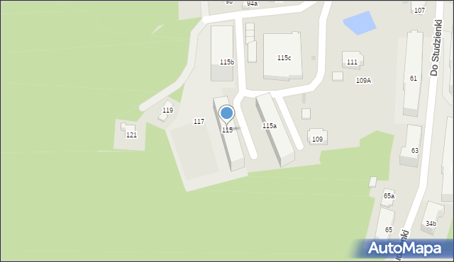 Gdańsk, Traugutta Romualda, gen., 115, mapa Gdańska