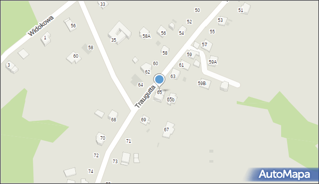 Jastrzębie-Zdrój, Traugutta Romualda, gen., 65, mapa Jastrzębie-Zdrój