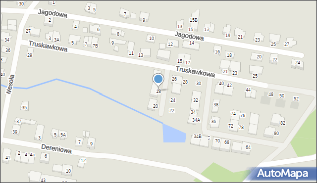 Kobyłka, Truskawkowa, 18, mapa Kobyłka