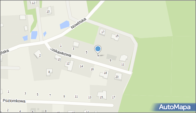 Kolbudy, Truskawkowa, 7, mapa Kolbudy