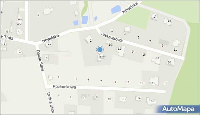 Kolbudy, Truskawkowa, 8, mapa Kolbudy