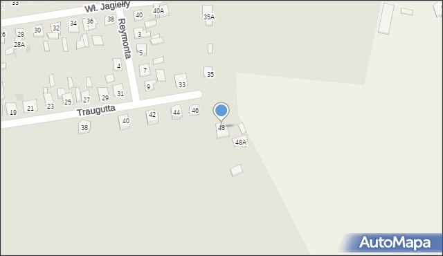 Kowal, Traugutta Romualda, gen., 48, mapa Kowal