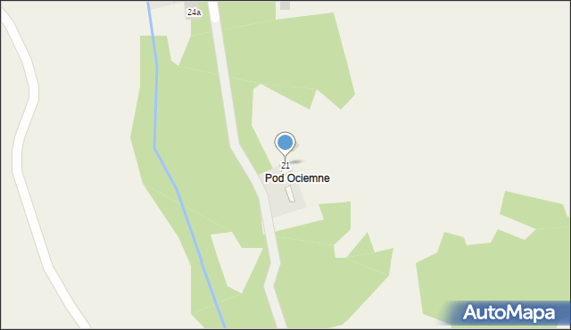 Krościenko nad Dunajcem, Trzech Koron, 21, mapa Krościenko nad Dunajcem