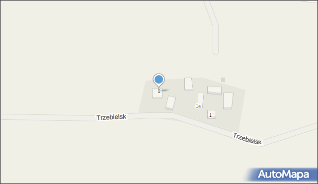 Lipnica, Trzebielsk, 2, mapa Lipnica