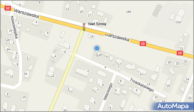 Lubicz Górny, Trzaskalskiego Kazimierza, por., 3, mapa Lubicz Górny