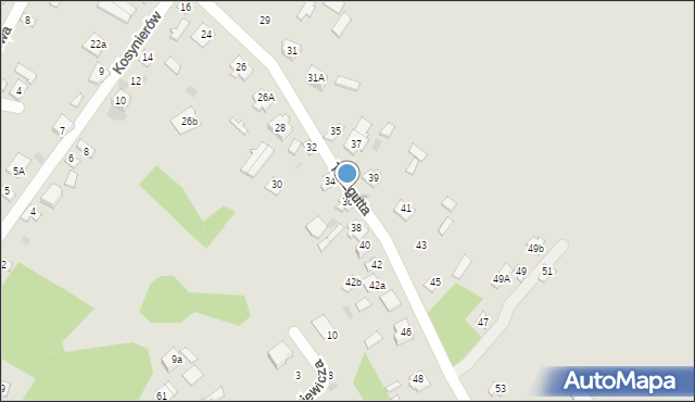 Ostrów Mazowiecka, Traugutta Romualda, gen., 36, mapa Ostrów Mazowiecka