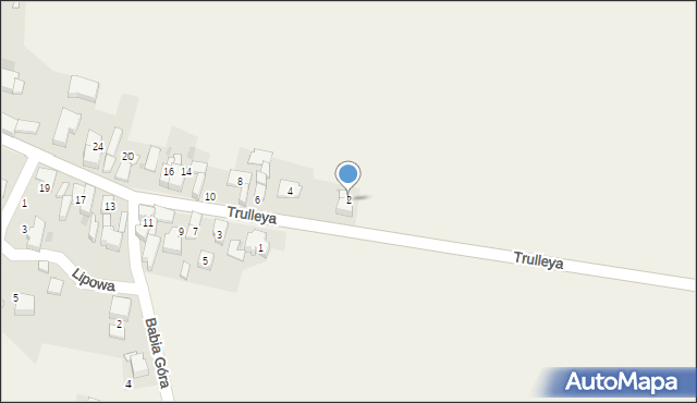 Pietraszyn, Trulleya, 2, mapa Pietraszyn