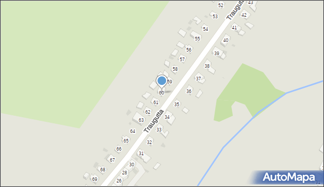 Połczyn-Zdrój, Traugutta Romualda, gen., 60, mapa Połczyn-Zdrój