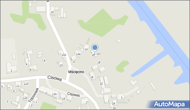 Police, Trzcinowa, 16, mapa Police