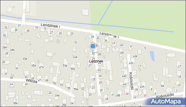 Radzyń Podlaski, Traugutta Romualda, gen., 31, mapa Radzyń Podlaski