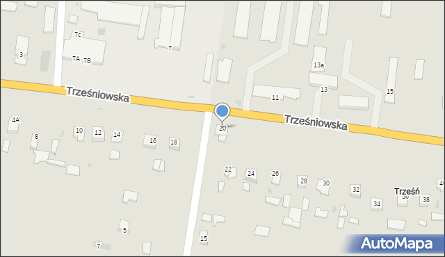 Sandomierz, Trześniowska, 20, mapa Sandomierza